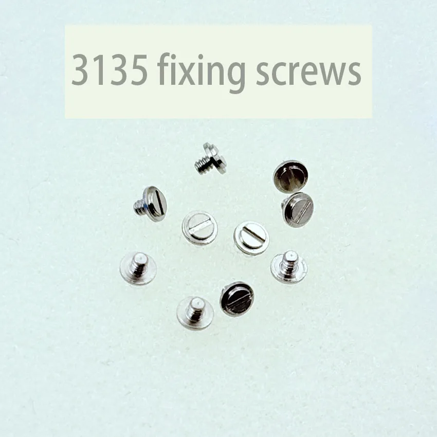 Accesorios de movimiento de reloj Hecho en China Tornillo de fijación de movimiento 3135 número 3135 5100