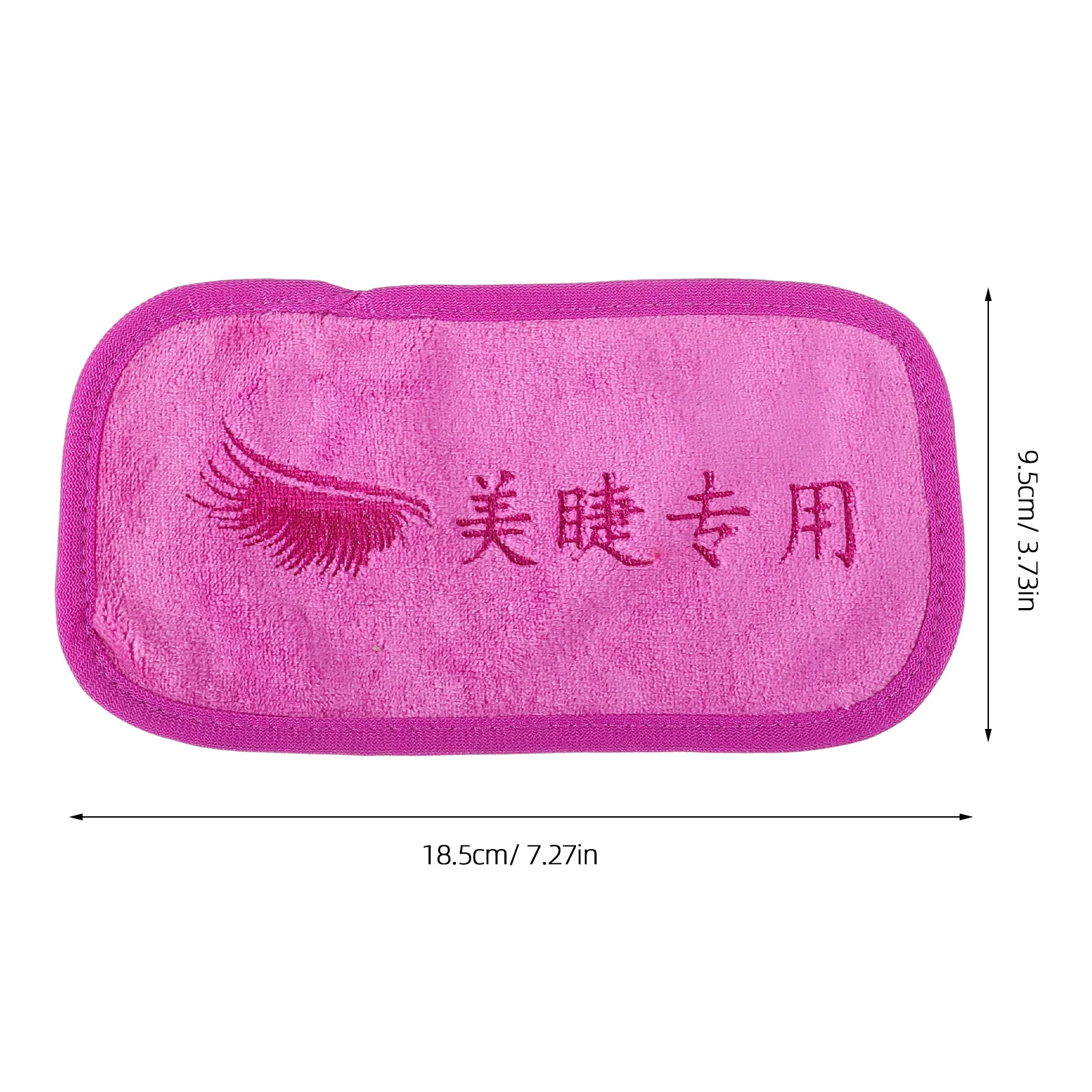 3 stuks voorhoofd handdoek stof wimperverlenging pad zacht huidvriendelijk schoonheidshulpmiddel voor wimpertransplantatie en make-up verwijderen