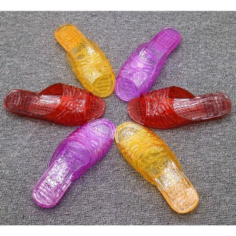 

Classic Crystal Slippers Home Comfortable Anti-Slip Women's Shoes Summer Casual Fashion Indoor Bathroom Slip-On Sandals