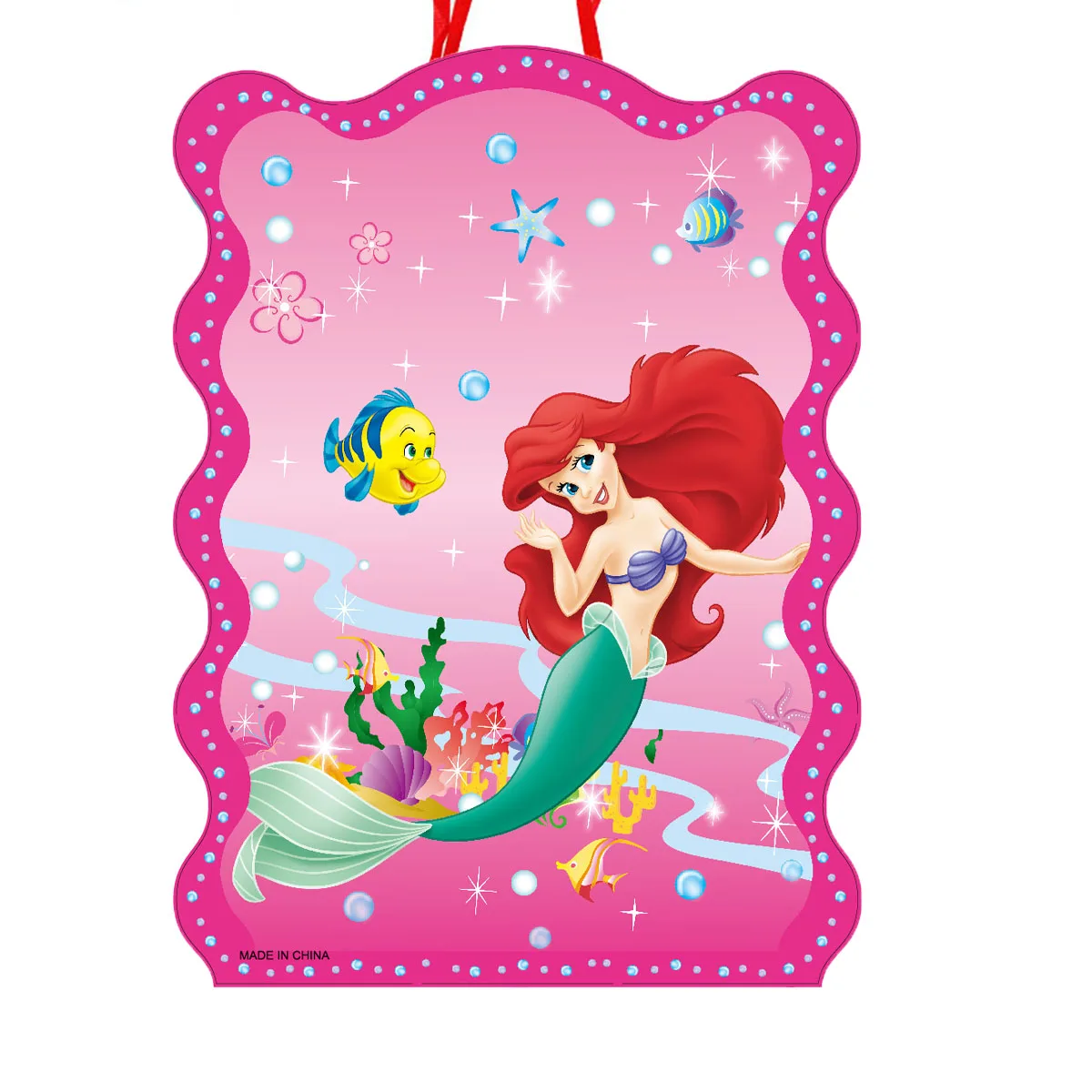 Disney Mermaid Pinatas Birthday Party 1pcs/lot Ariel Princes Deco Piñata Event Party Decoration Girl Boys Kids Favors DIY Pinata