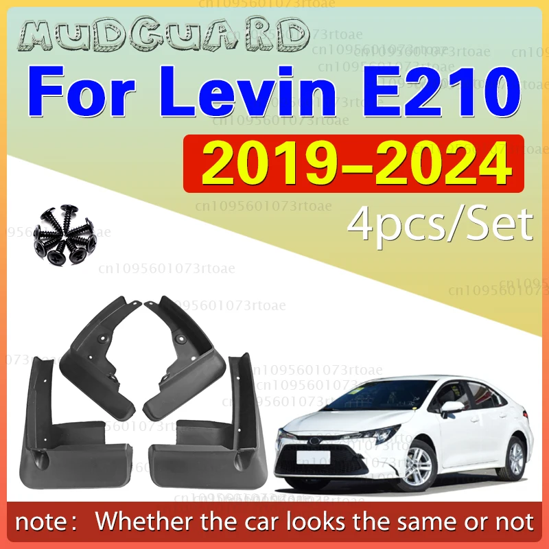 

For Toyota Levin Corolla E210 210 2019-2024 2020 2021 2022 2023 Mud Flaps Mudguard Wheels Parts Car Accessory Waterproof
