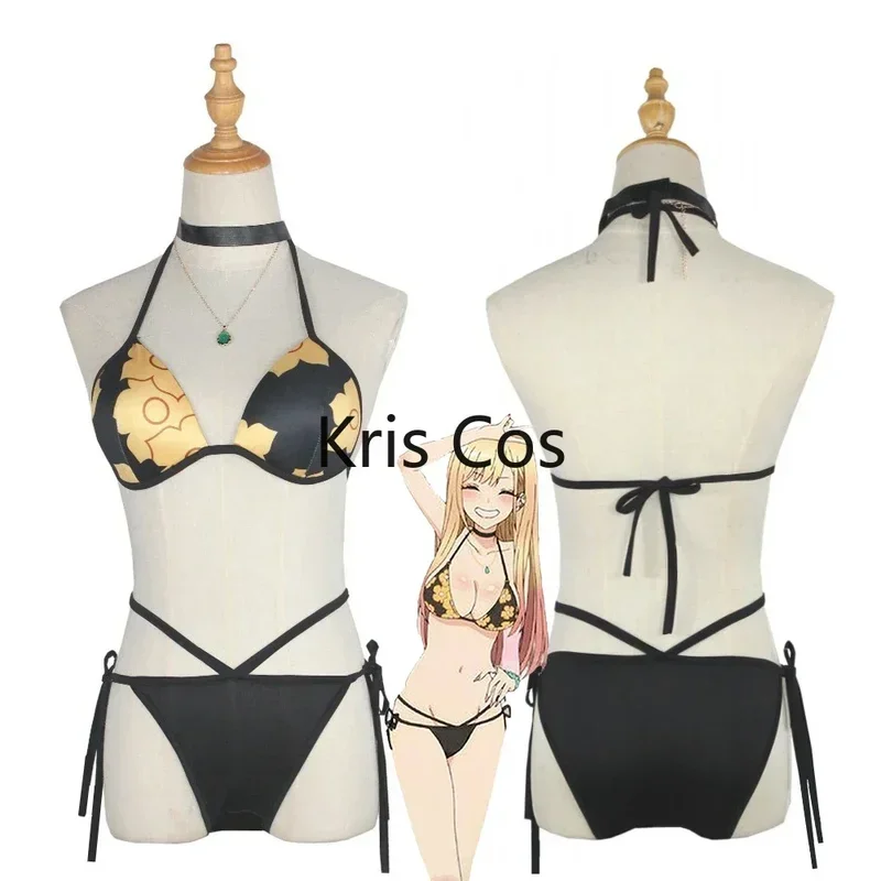 FC6Kitagawa Marin تأثيري أنيمي فستاني حبيبي ملابس السباحة زي فستاني حبيبي كيتاجاوا مارين تأثيري ملابس السباحة Pl @ FC8!