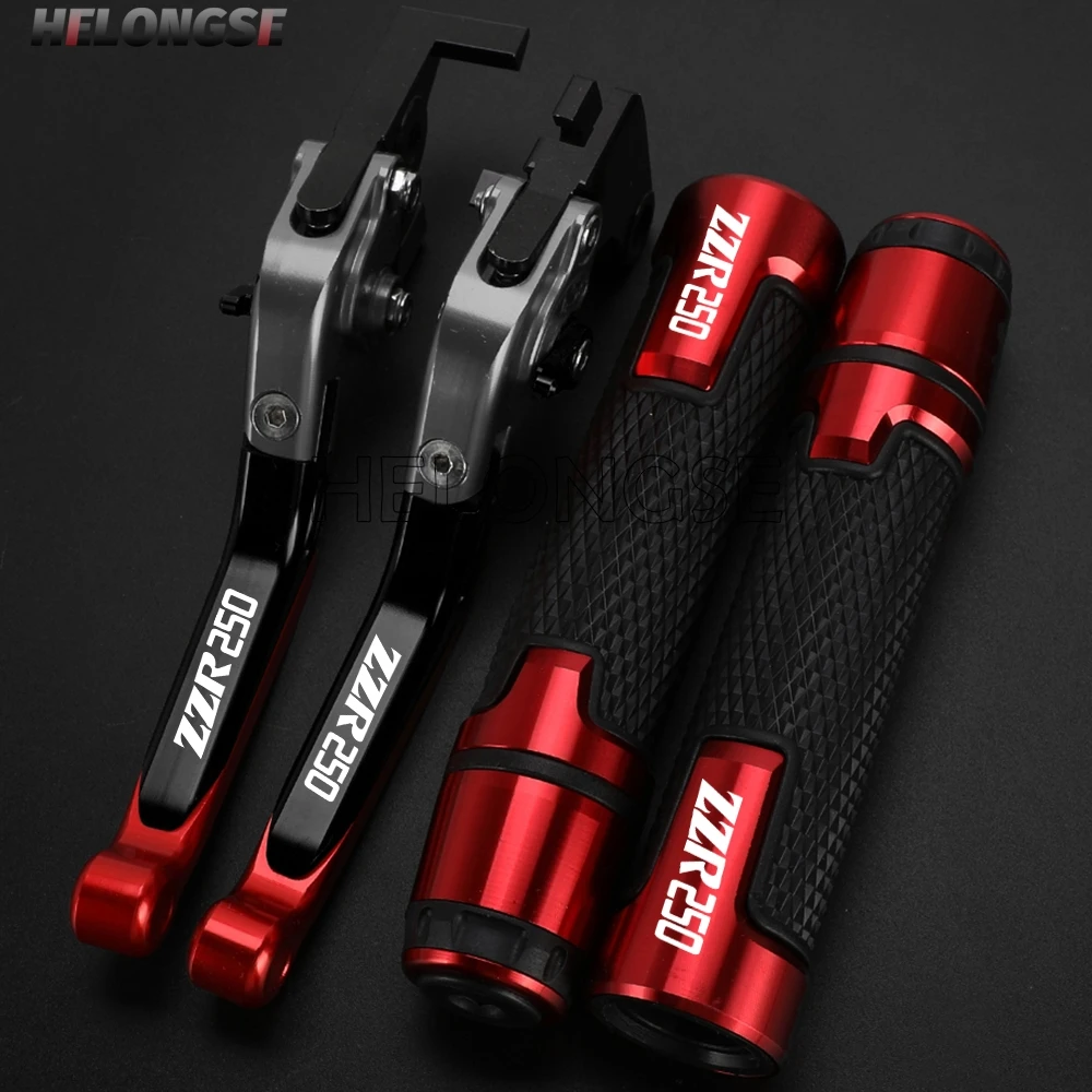 

Motorcycle CNC Foldable Brake Clutch Levers Handle Handlebar Ends FOR Kawasaki ZZR250 ZZR 250 1983-2007 2006 2005 2004 2003 2002