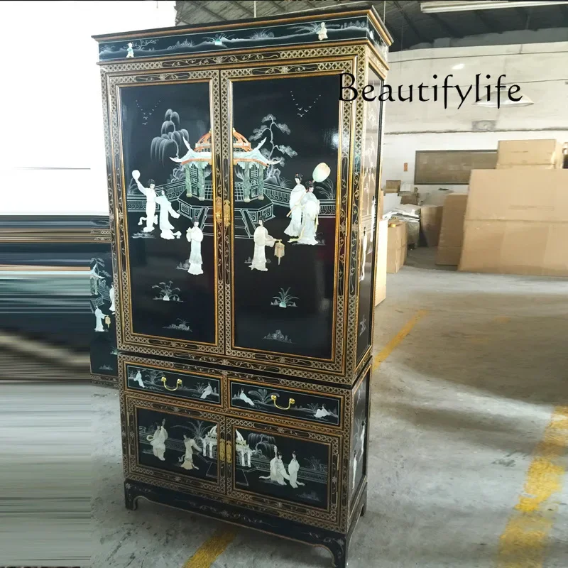 X Ming-Qing Period Furniture Storage Cabinet Locker Piano Paint