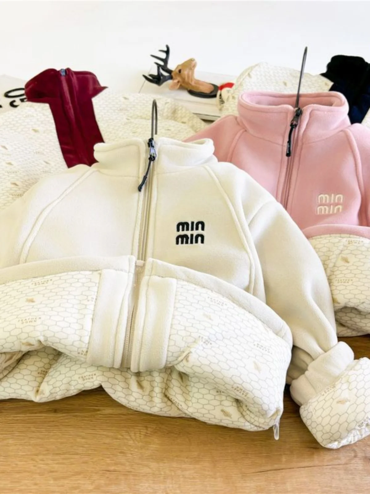 

Thi Silk Cotton High Collar Winter Jaet for Middle School Students Inner Wear Super Warm Ultra Thi Cold Proof Trendy