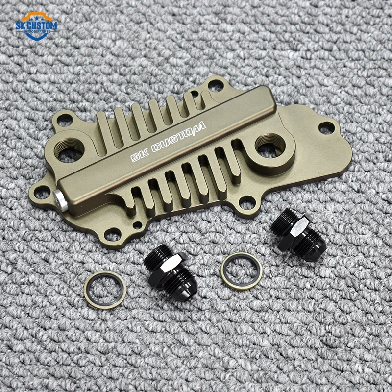 for Jeep Cherokee 3.0 CRD V6 4x4 Engine Oil Filter Adapter Car Modification - view 5