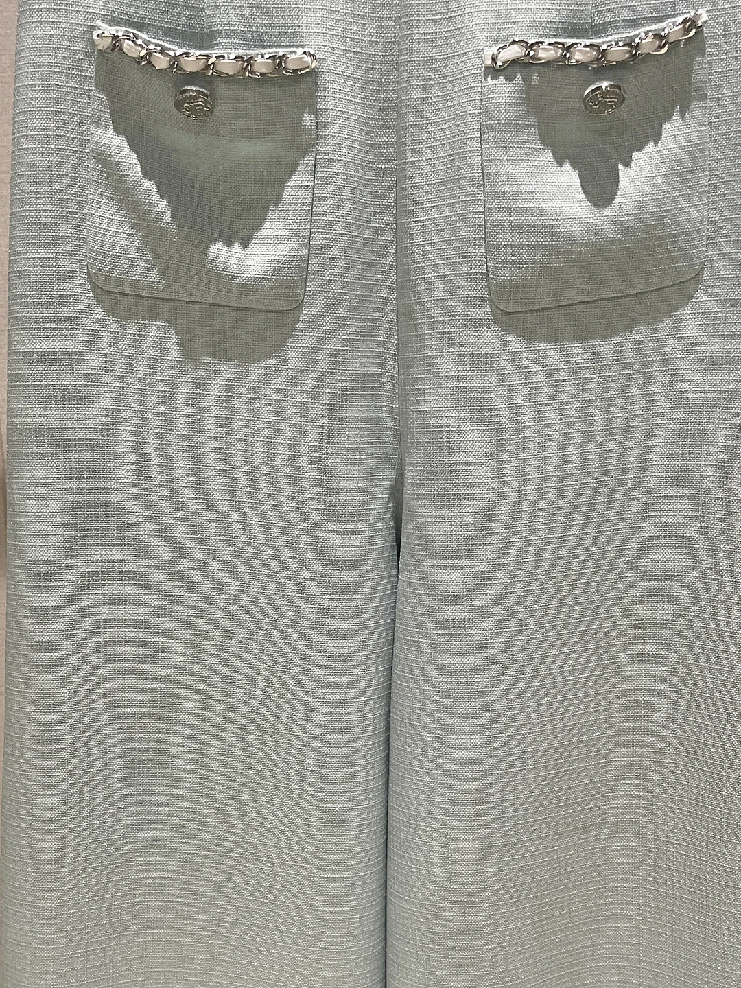 ارتفاع الخصر السراويل واسعة الساق فضفاضة كسول Sle لون فاتح عارضة السراويل الطويلة تصميم الإحساس المرأة الصيف Faion