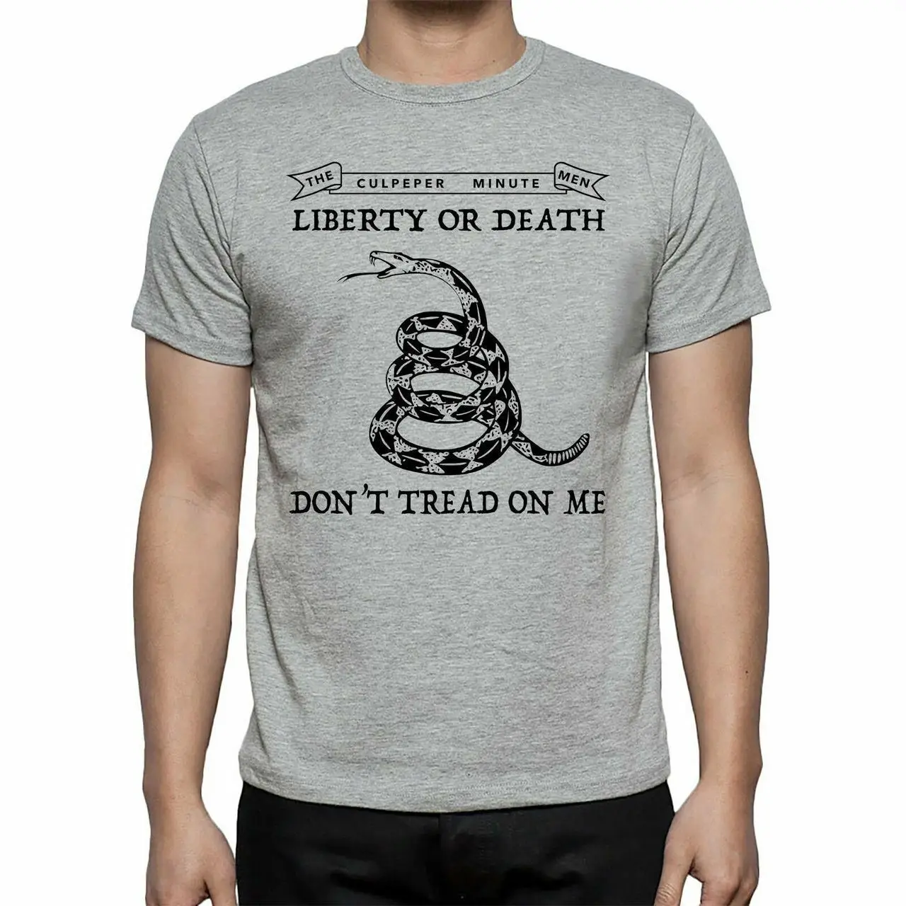 

Don't Tread on Me (Culpeper Minute Men) - 100% Ringspun Cotton T-Shirt