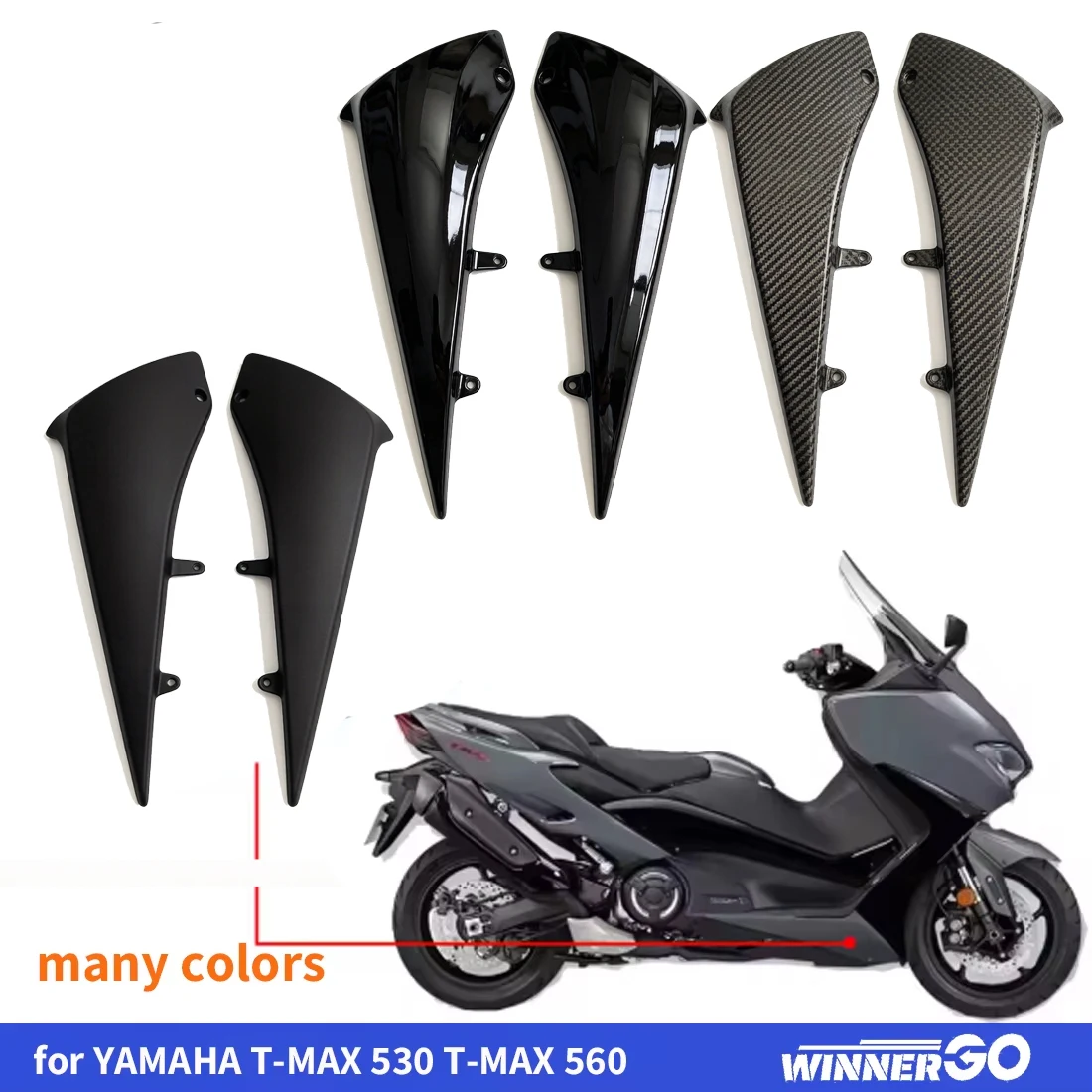 Motorrad Unten Links Rechts Seite Abdeckung Gugel Verkleidung Für Yamaha TMAX T MAX 530 T-MAX 530 T-MAX 560 2017 2018 2019 2020 2021