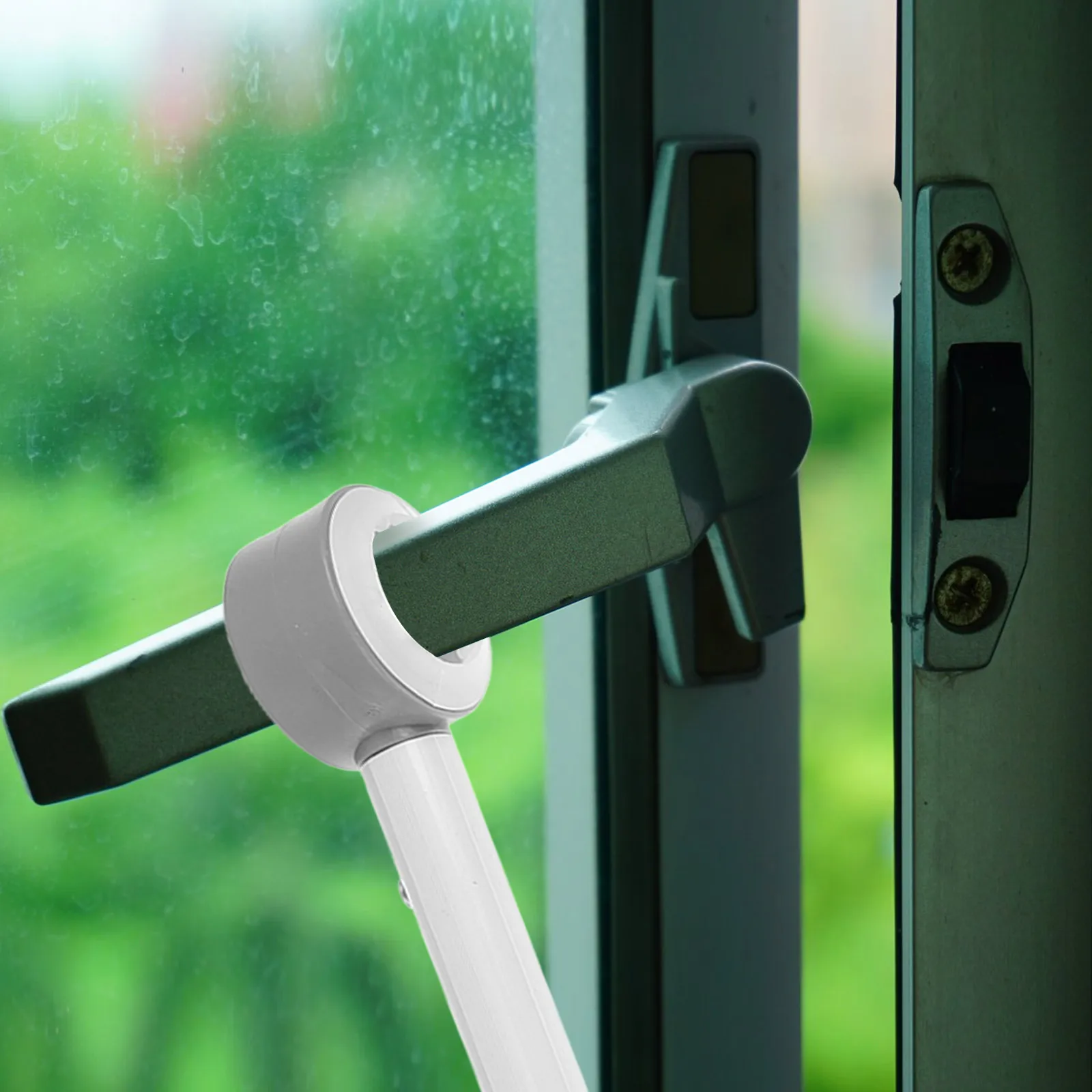 

Telescopic Window Lever Handle Blind Accessories Cordless Shade Rod Opening Assistant Proper Length Smooth Surface Easy Use Long