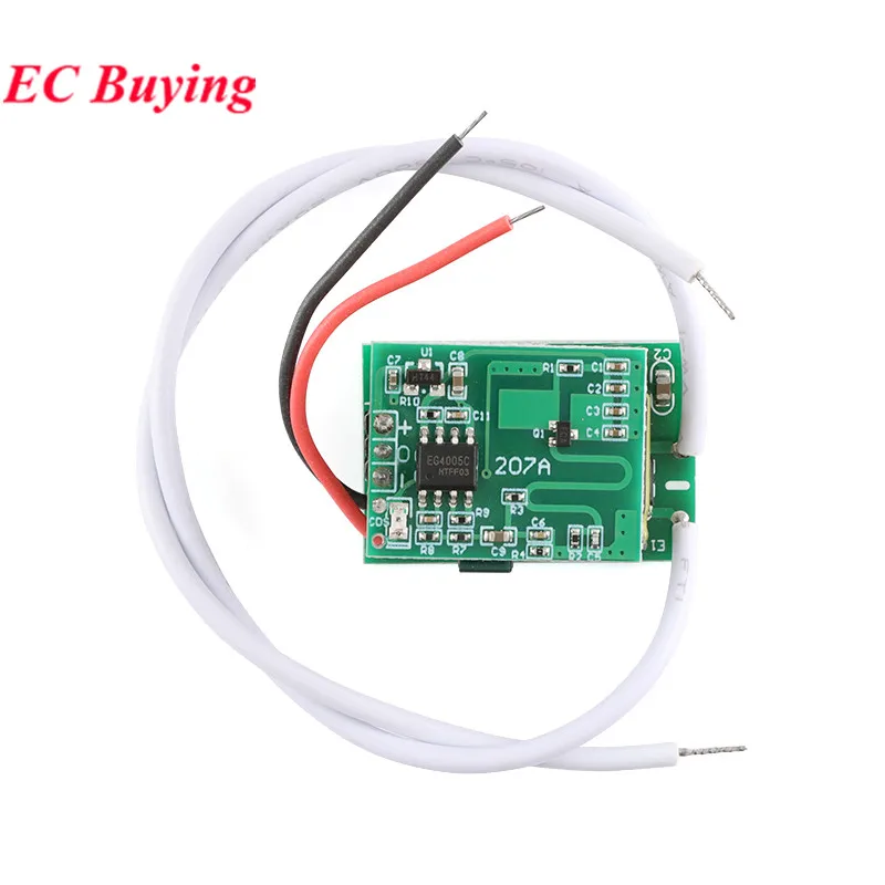 Microwave Radar Integrated Drive Power Supply Module Induction Switch Controller Ceiling Lamp Sense Distance 4-8M AC220V