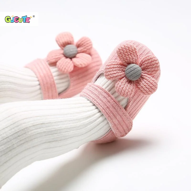 

1 Pair Retro Spring Autumn Toddlers Prewalkers Cotton Shoes Infant Soft Bottom First Walkers 0-13 Months Baby Girls Cotton Shoes
