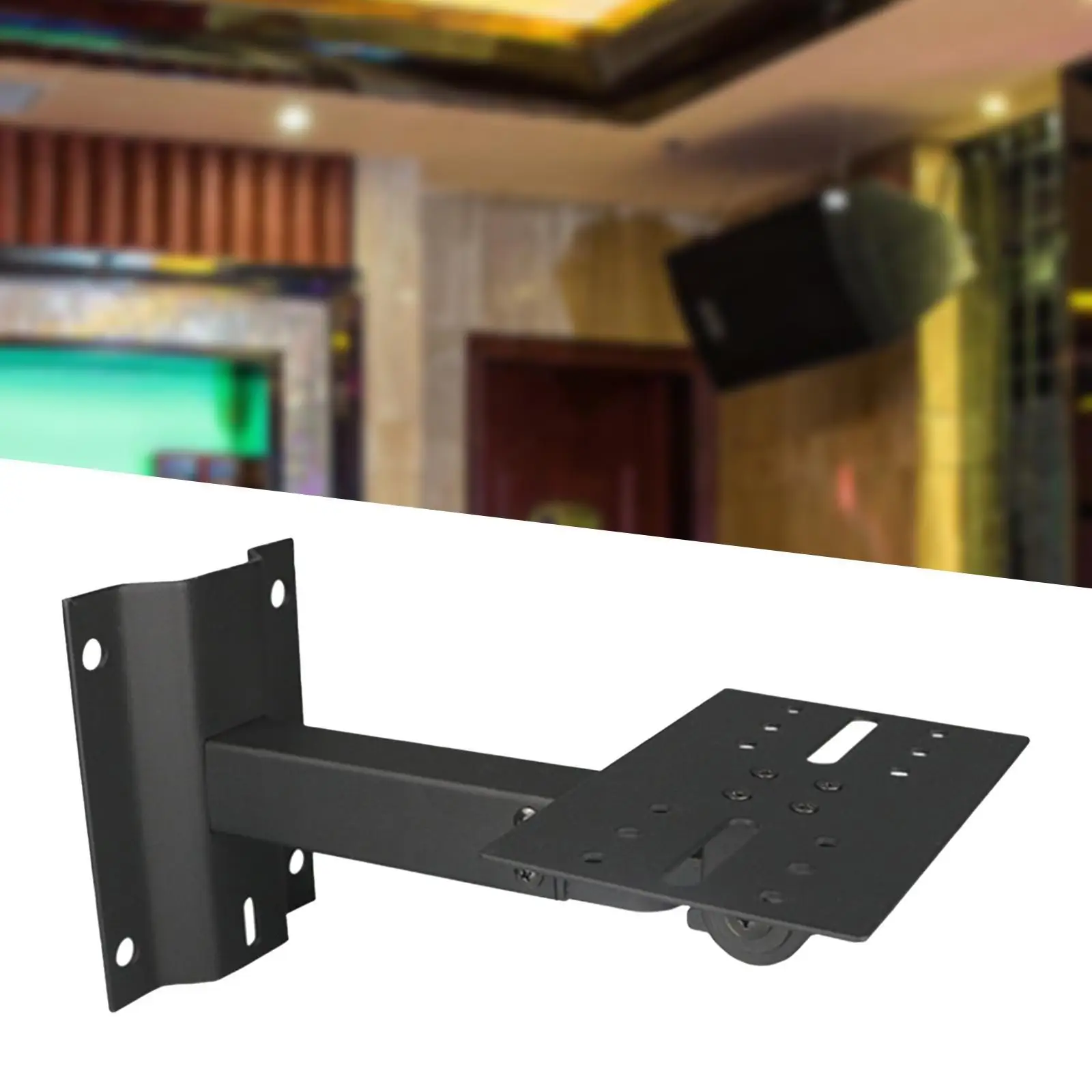 

Speaker Wall Mount Bracket Adjustable for Lobby,Studio Simple Installation