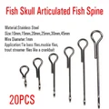 20pcs  Fish Spine