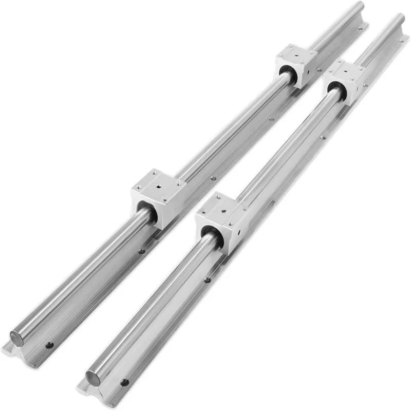 Chrome‑Steel Polished‑Rod Optical‑Axis Linear Guide Rail Woodworking Saw‑Table Slide Track