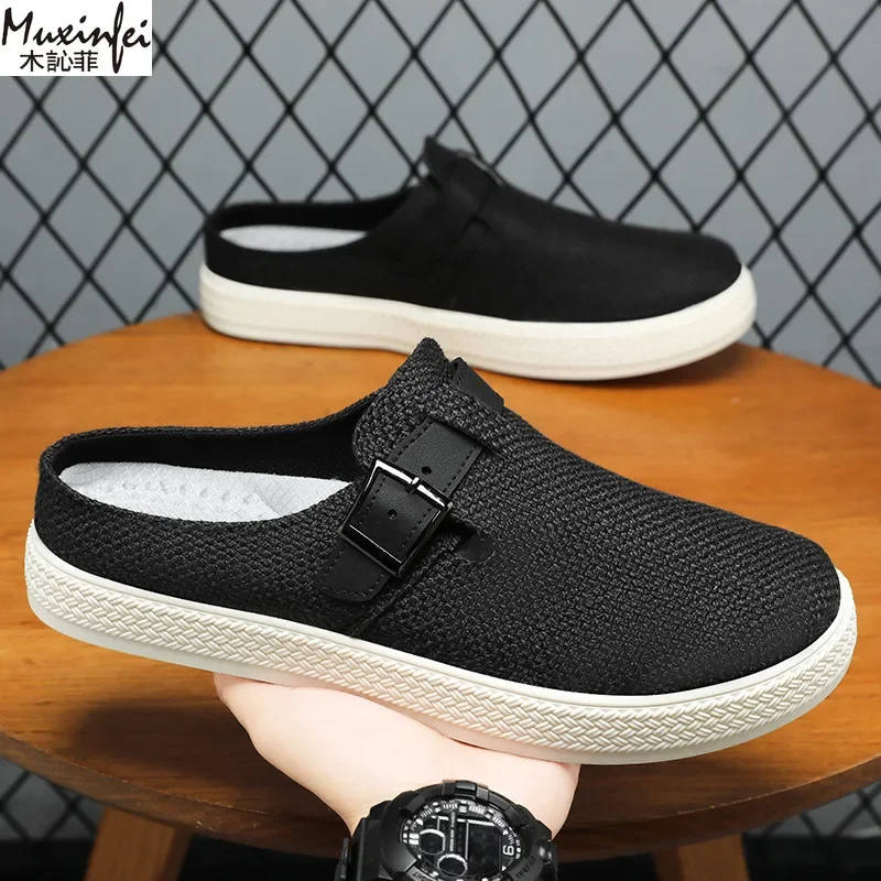 

Lightweight Men'S Shoes Soft Sole Comfortable Men'S Slippers Fashionable Men'S House Slippers 2025 Cheap Shoes Clearance