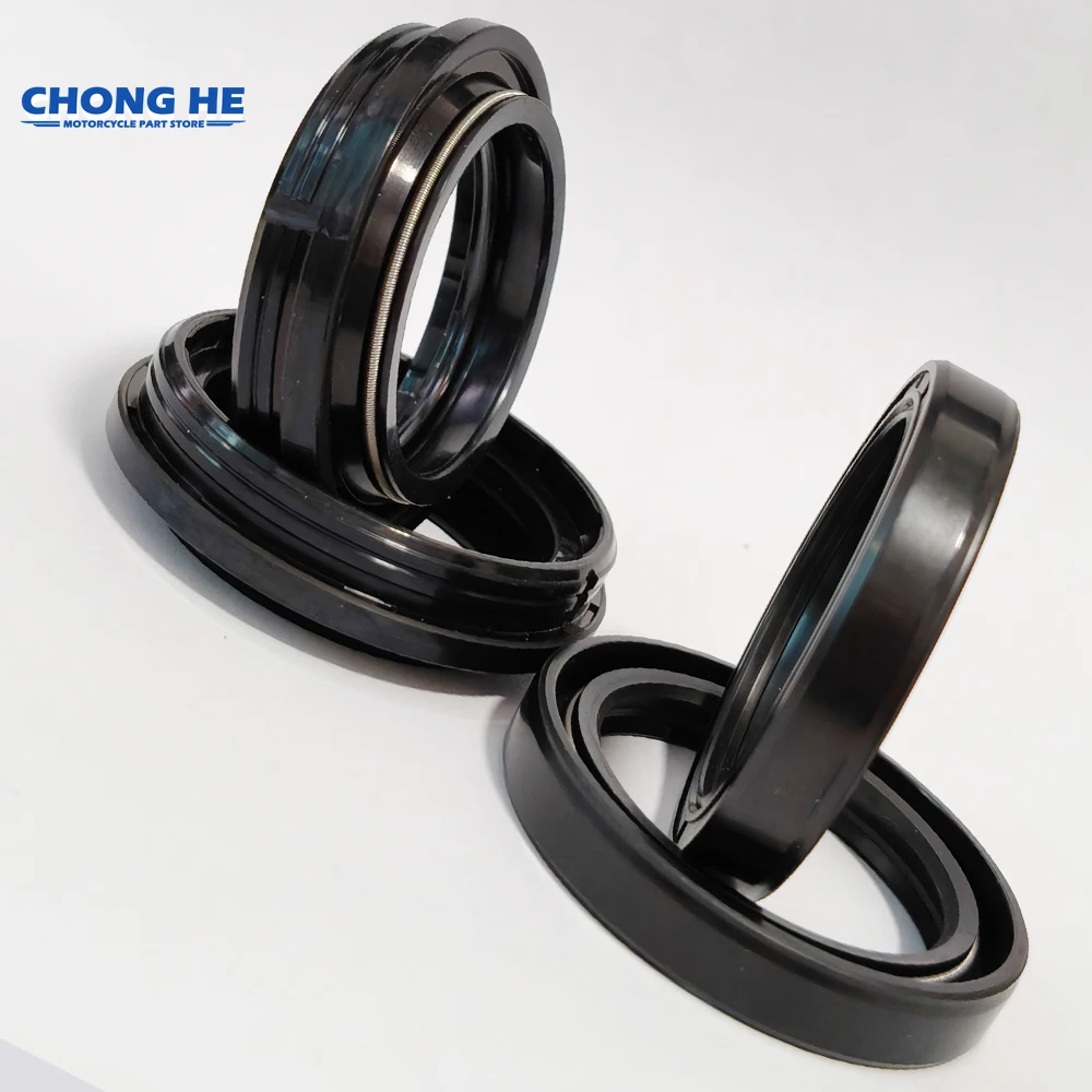 

45x57x11 45 57 11 Front Fork Oil Seal Dust Cover Kit Set For Honda GL Goldwing 1800 GL1800 01-10 Valkyrie 1500 GL1500 1997-2003