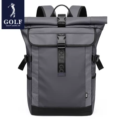 GOLF Stylish Backpacks Man Business 15 6 inches Laptop Backpack Waterproof Expandable Back Pack Travel Oxford Multi Compartments