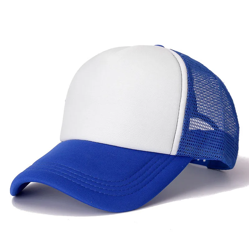 Baseball Cap Women Men Hat Advertising Mesh Truck Cap Sponge Travel Sun Hat Sunshade Team Group Activity Students Diy Outdoor