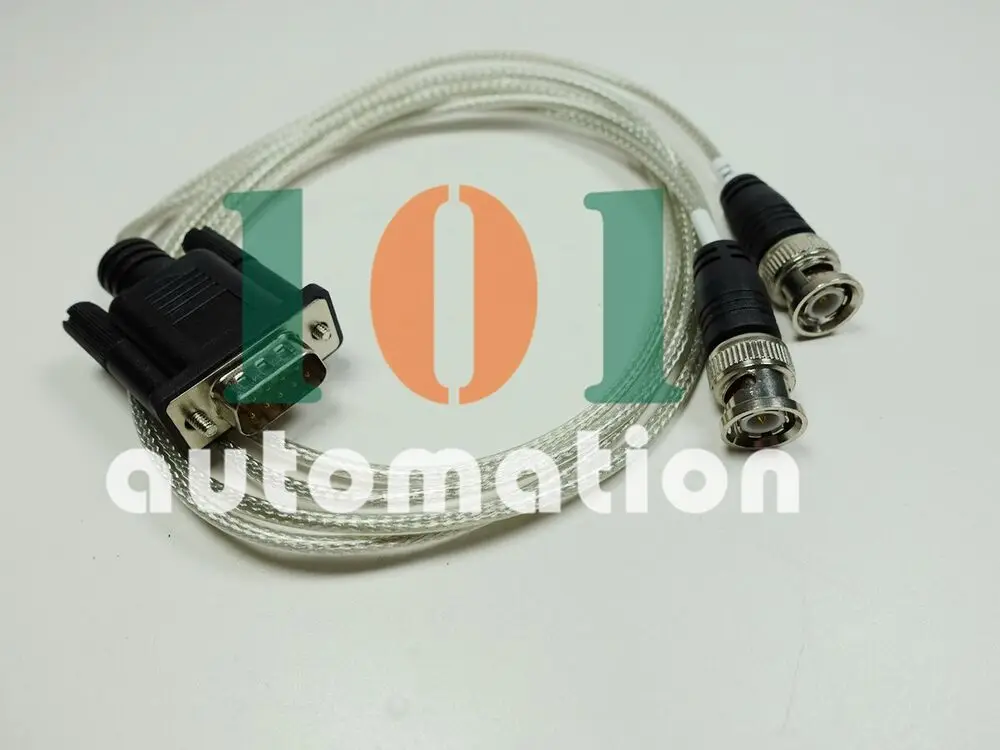 

1PCS NEW FOR DB9 to 2BNC debug wire T-75-2-D9-3 1/3/5/10/15/20/30M 1-30M