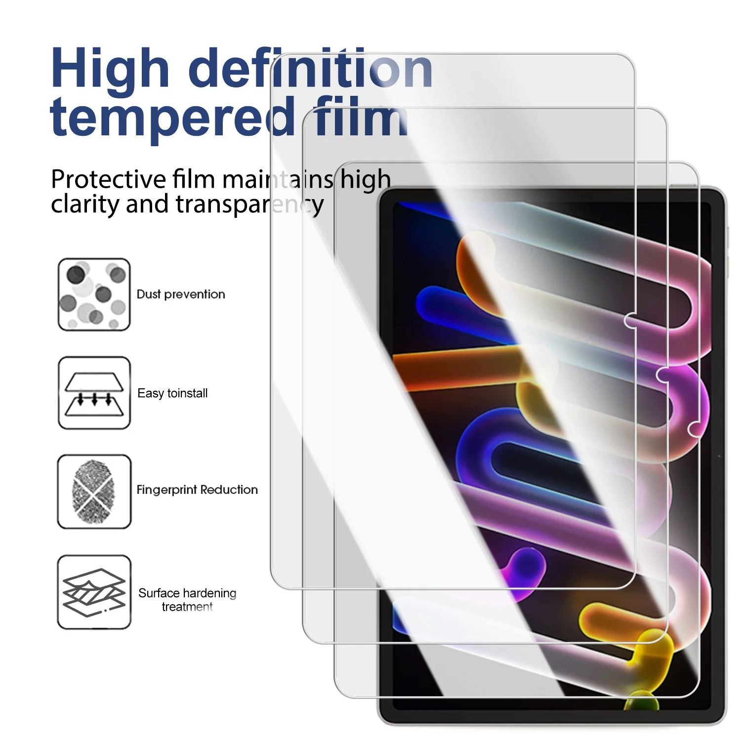 For Lenovo Xiaoxin Pad Pro GT 11.1inch 2025 Tempered Glass Screen Protector Easy Auto-alignment Installation Kit For Lenovo Pad - Image 3