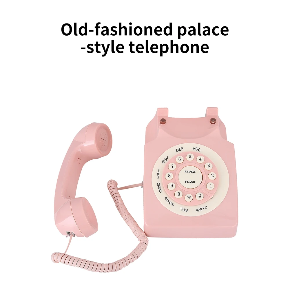 【LIMITED TIME DISCOUNT】Retro Phone 80'S Classic Phone/Landline Phone/Home/Hotel Corded Phone European Style Phone