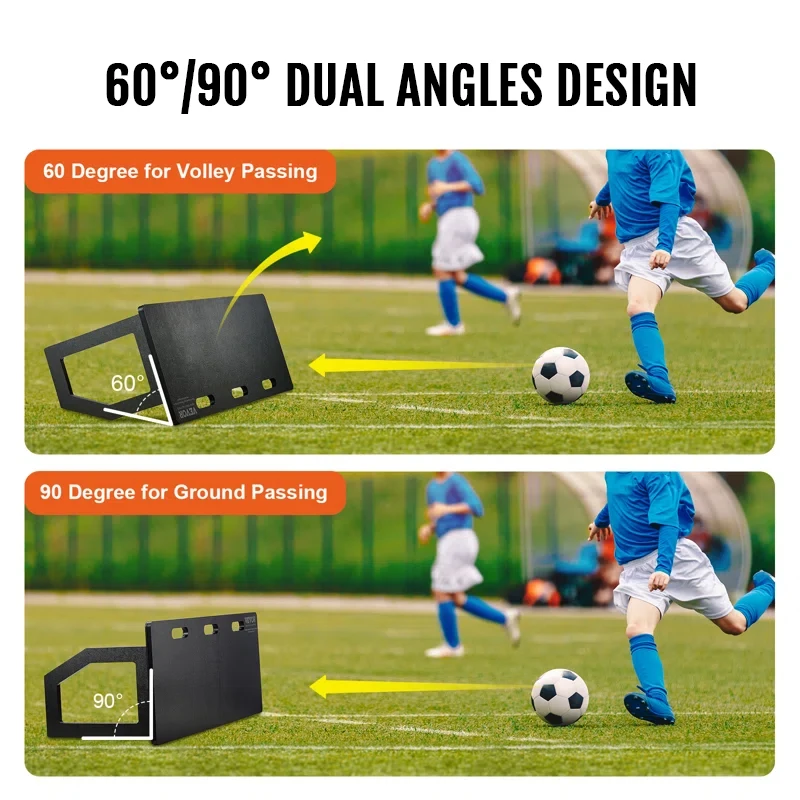 Pass Catch Shot Sensitive Response Coordination Training Rebound Practice Board, Football Baffle, Football Rebound Board