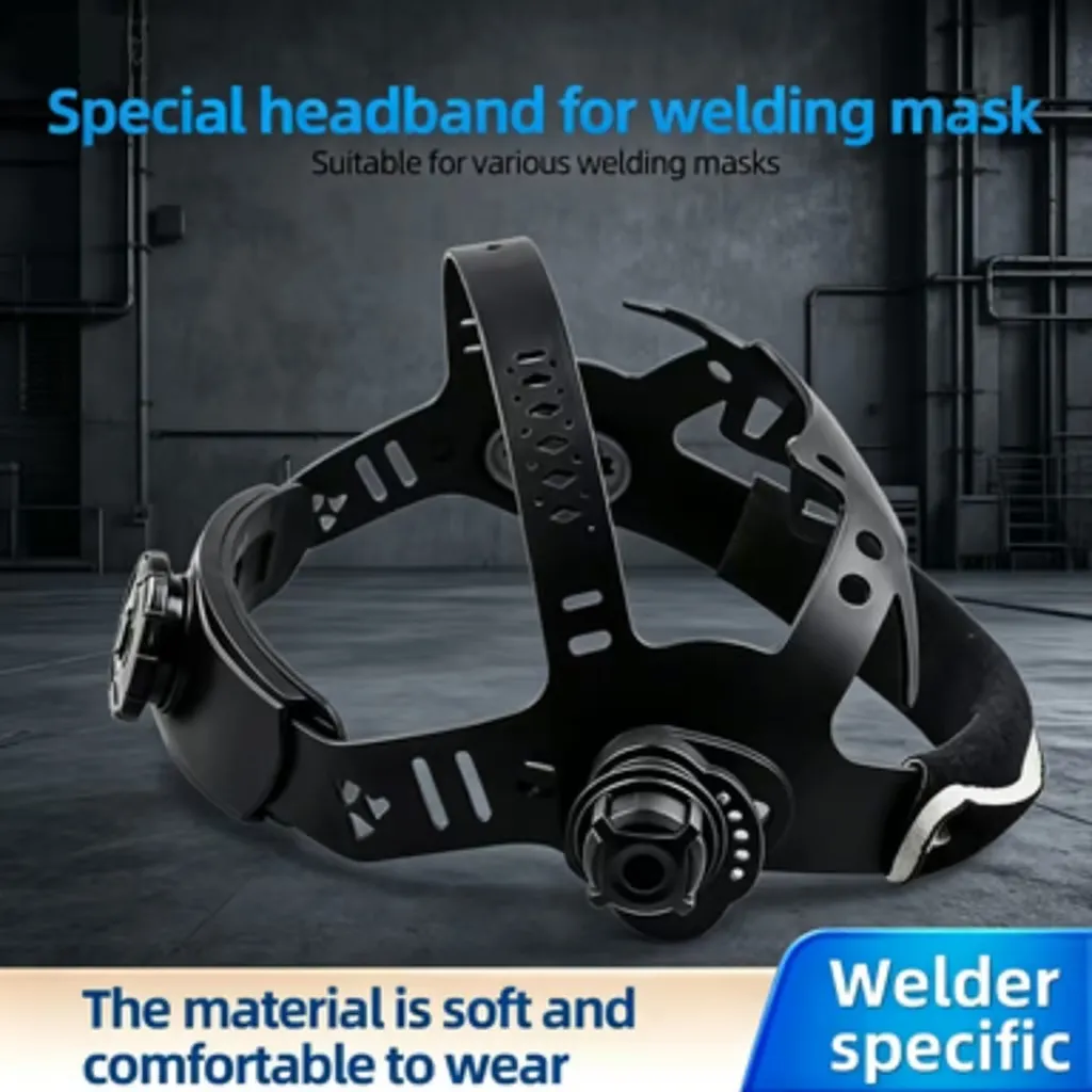 

Adjustable Welding Helmet Headband, Soft Comfortable Replacement Headgear, Universal Elastic Band Fits Most Welding Face Masks s