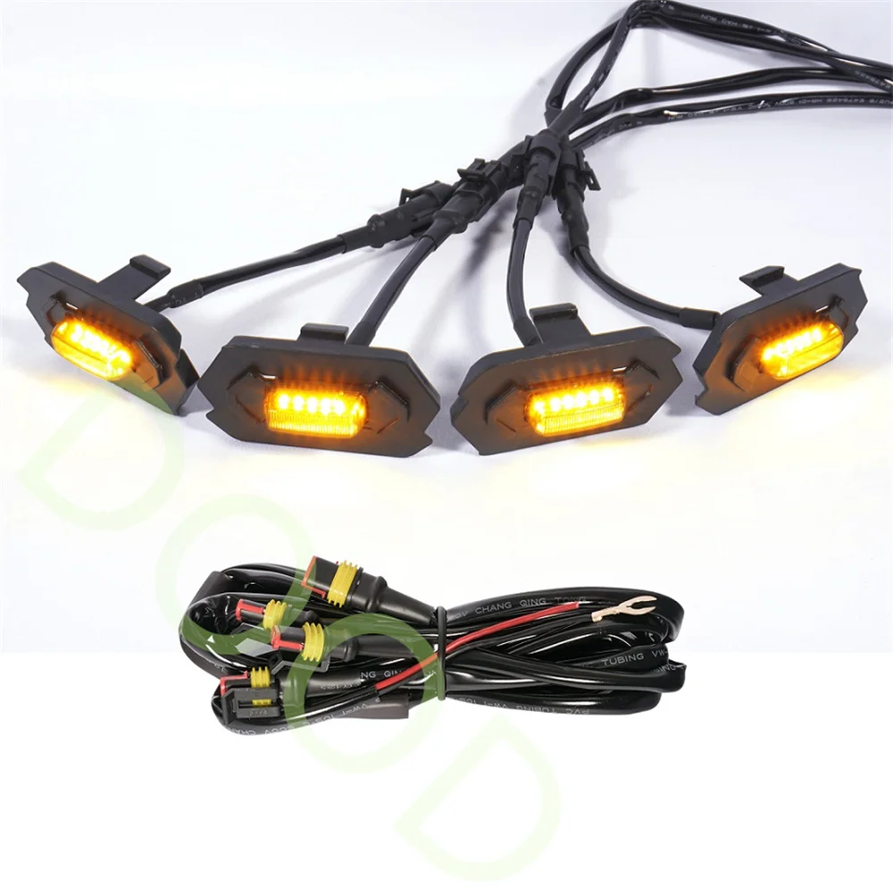 Dood Auto Accessories Led Lights For Ford Ranger T9 Wildtrack 2023 2024 2025 2026 Auto Grills Led Lights Grill Light car parts