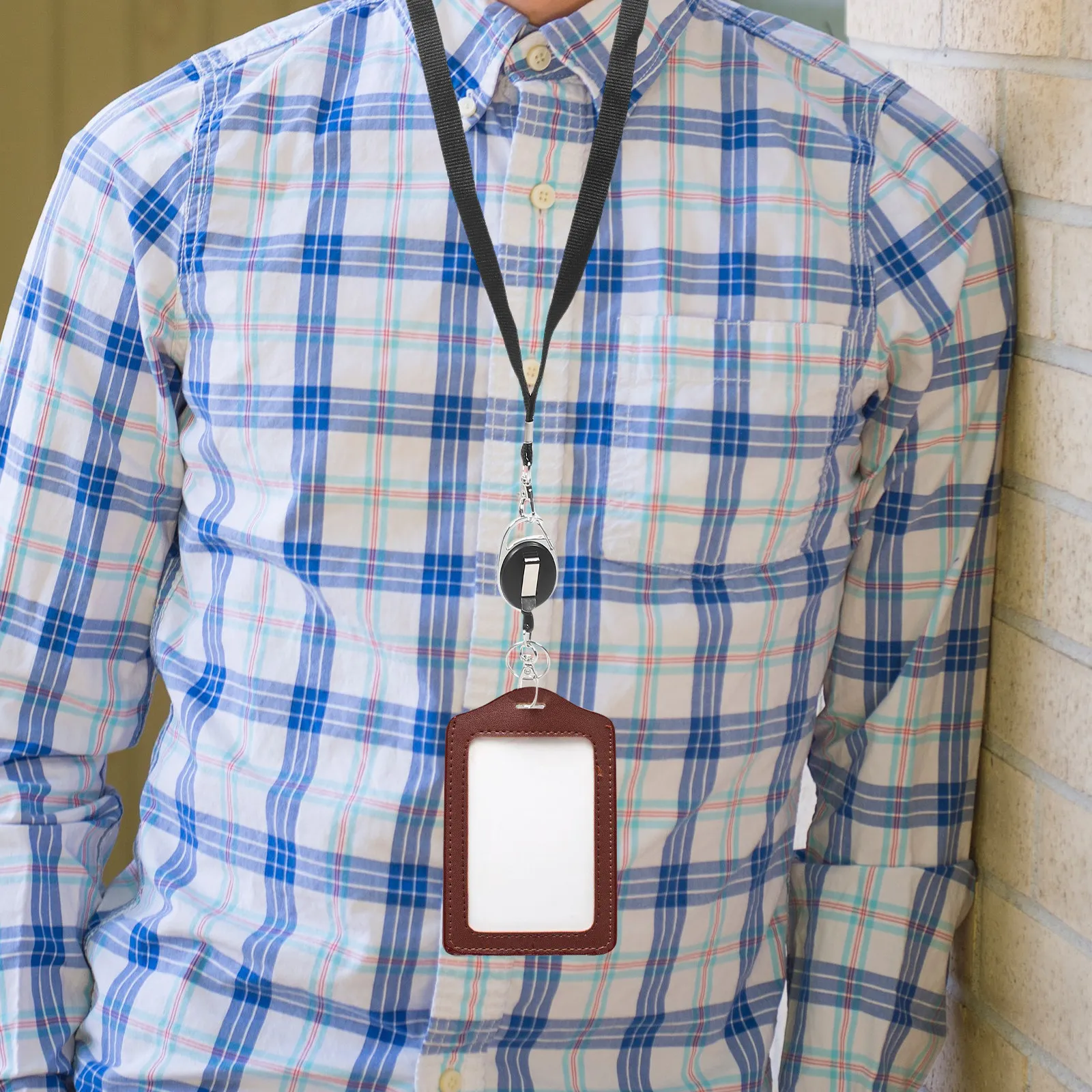 4Pcs Reliable Daily Use Lanyard for Id Cards Work Student Nurse Exhibition Hotel Key Cards Breakaway Design Comfortable Light
