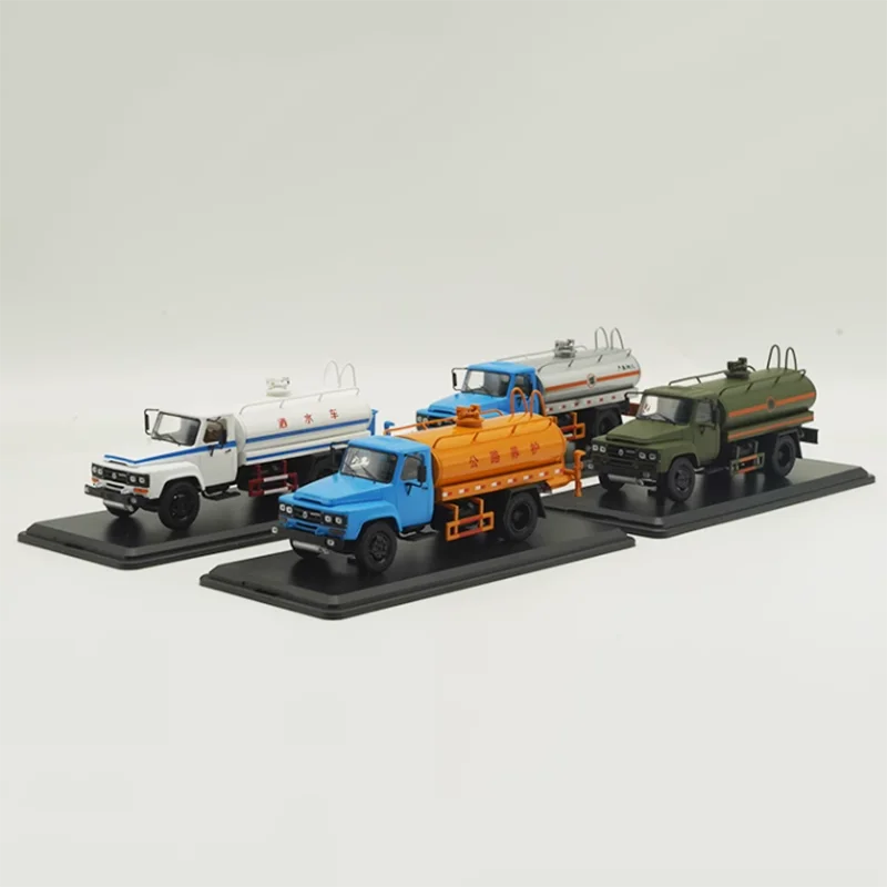 

Diecast 1:43 Scale EQ140 Oil Tank Truck Sprinkler Truck Ccargo Truck Alloy Car Model Finished Simulation Collection Model Gift