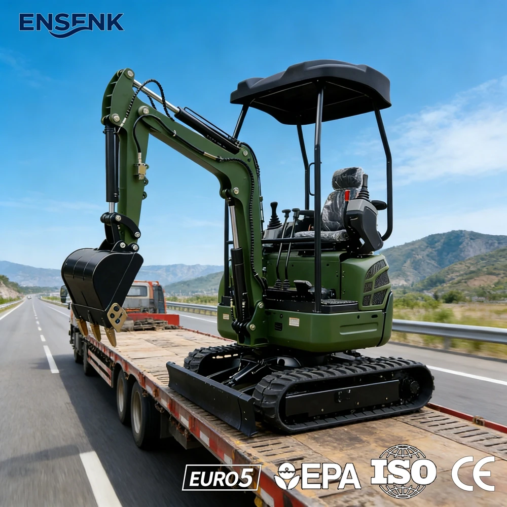 

Mini Excavator 1.0Ton 1.2Ton 2.0Ton Construction 1.7Ton Diesel Engine Yanmar CE Europe Fast Delivery Excavators