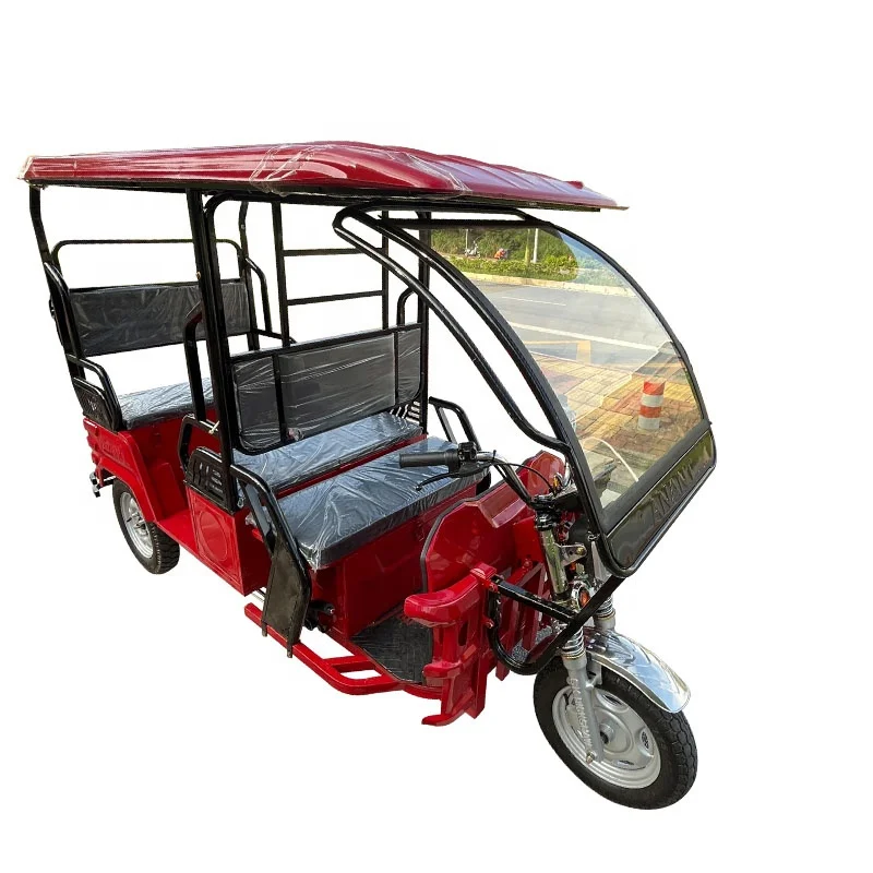 

Hot Selling 1500W & 1800W Petrol Tricycle Rickshaw & Tuktuk 400kg Payload Capacity for Passengers and Cargo