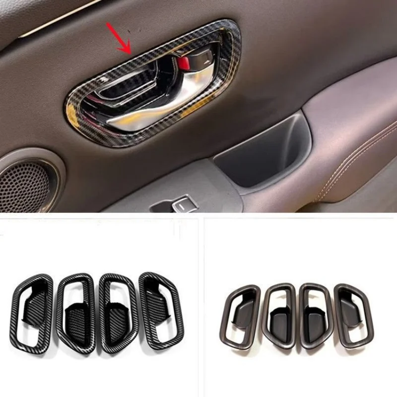 

For Honda ZR-V ZR-V 2022 2023 Armrest Inner Door Handle Bowl Covers Trim Frame Accessories Decoration