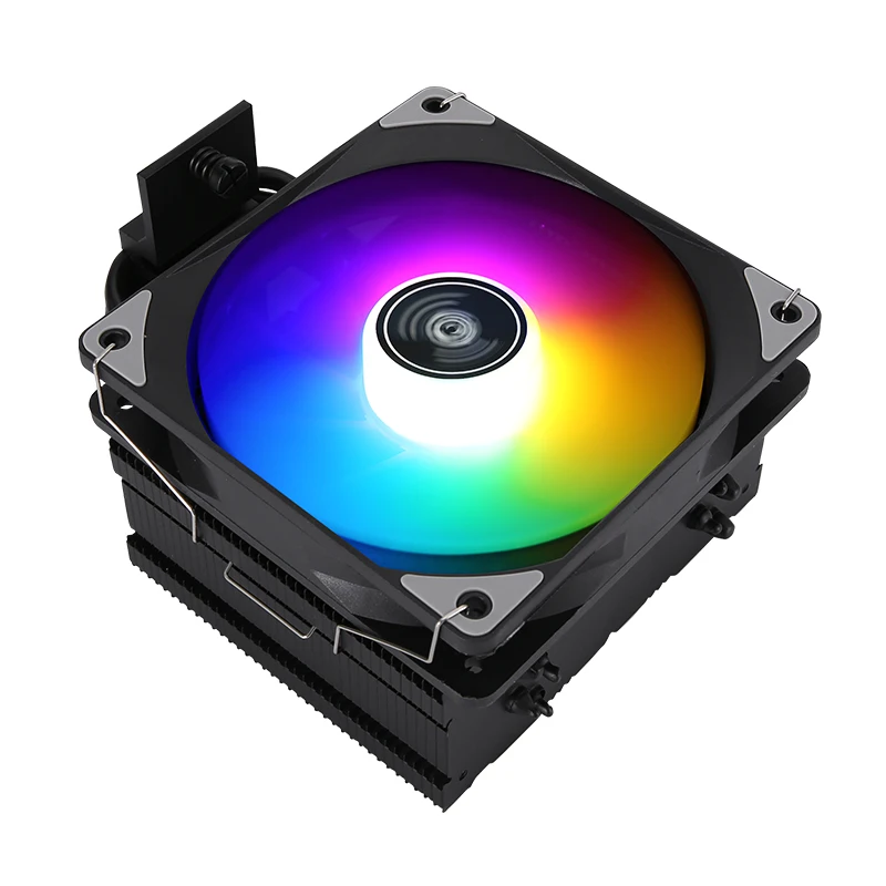 XUANFENG Computer Cooler CPU Fan ARGB Black/White 4 Heat Pipe Air-cooled Compatible LGA18xx 1200 115x 2011 AM4 AM5 2066 x79 x99 - Image 4