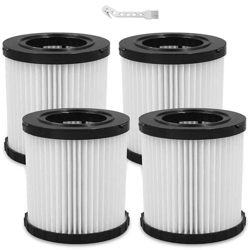 Vacuum Filters For Dewalt DCV580H DCV581H DCV5801H 20V Vacuum, Washable Reusable High Efficiency Replacement Filter