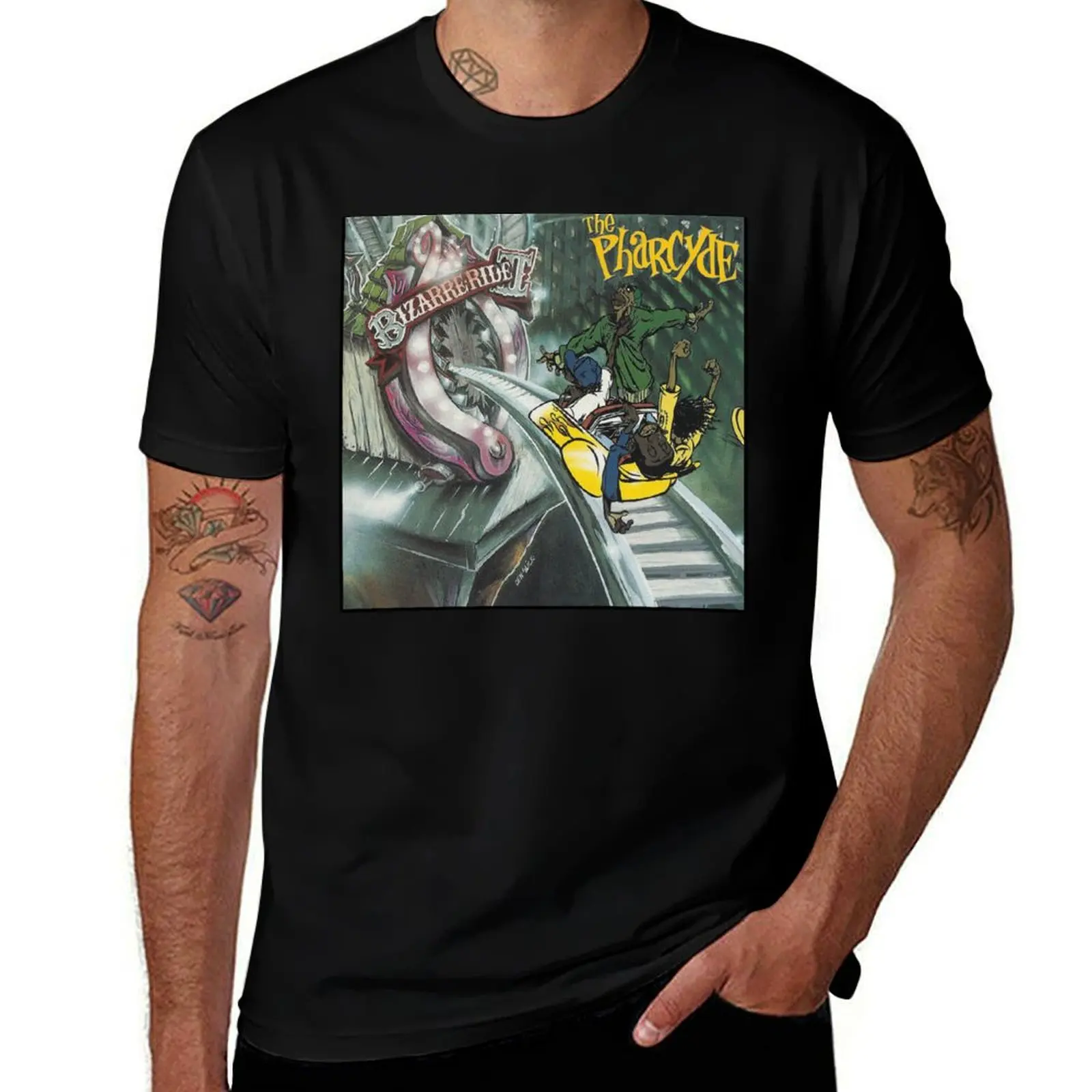 

Pharcyde II Ride Bizarre T-Shirt Quick Dry Sports Short Sleeve Tee