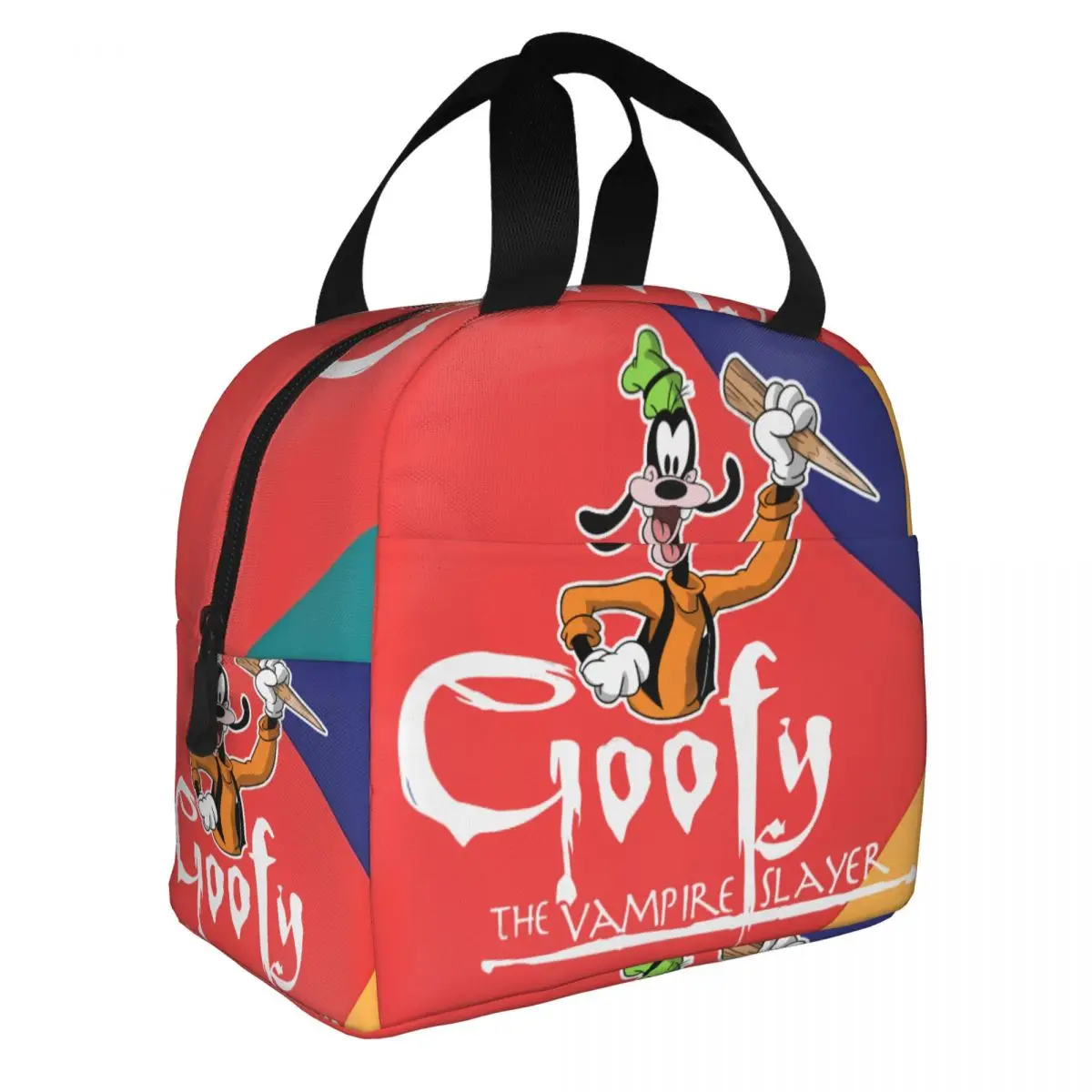 Students Hand Bag The Hunter Ice Pack Disney｠Goofy Durable WaterproofFood PouchOutdoor