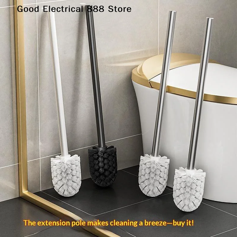 【G】1Pcs Toilet Brush Replacement Head Wall Mounted Refill Head Bathroom Cleaning Accessory For Daily Home Hotel Bathroom Use