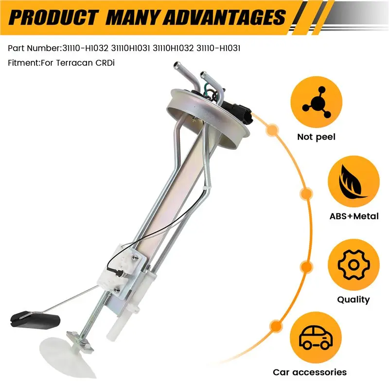 Upgraded For Terracan Crdi Fuel Pump Sender Assembly Fuel Feed Unit 31110-H1032 31110H1031 31110H1032 31110-H1031