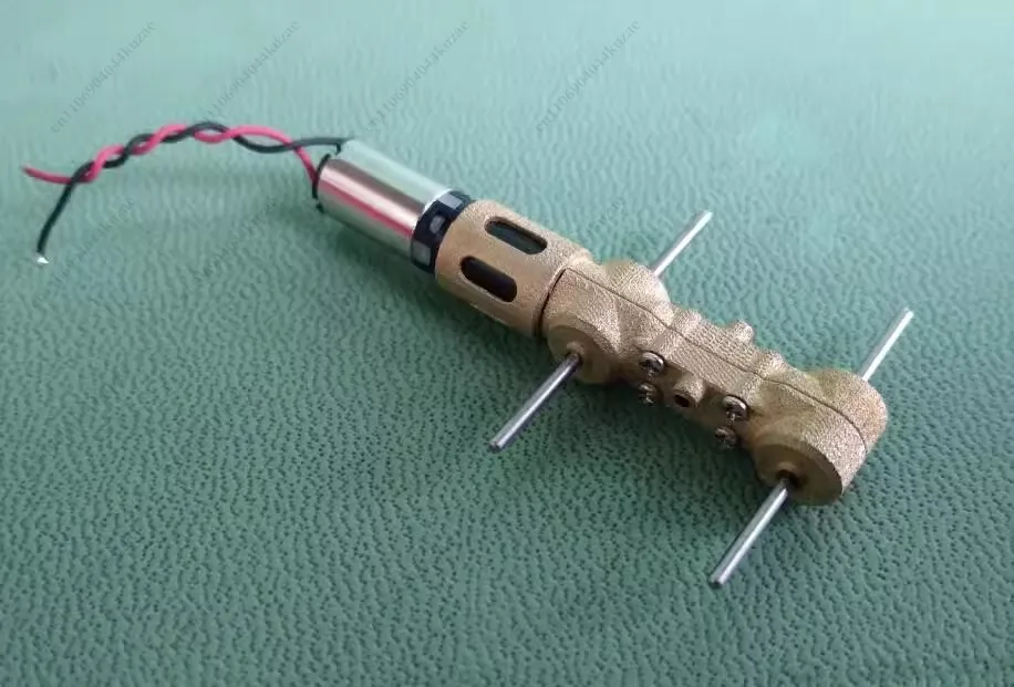 Dual Shaft Mini Gearbox 1/72 1/87 Scale for Static Model DIY Modification