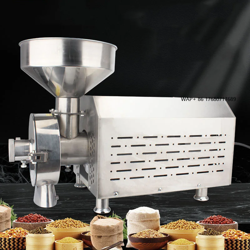 

50-300 Mesh Commercial Micron Powder Grinder Machine Pulverizer Corn Spice Food Grain Paprika Pulver Wheat Flour Mill