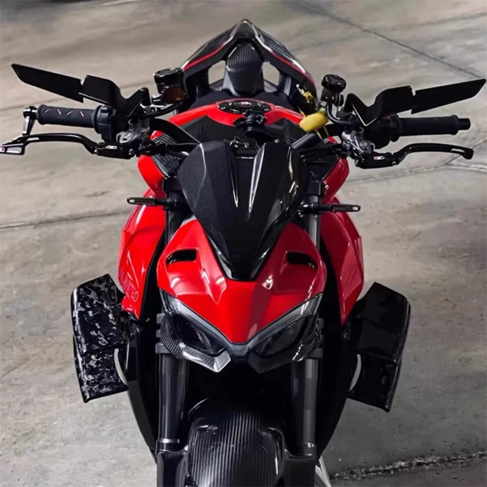 Stealth Sports Winglet Mirror Adjustable Wind Wing Side Rearview Mirrors For Honda CBF150R CBF125R CBF125 CBF150R 150AURA - view 2