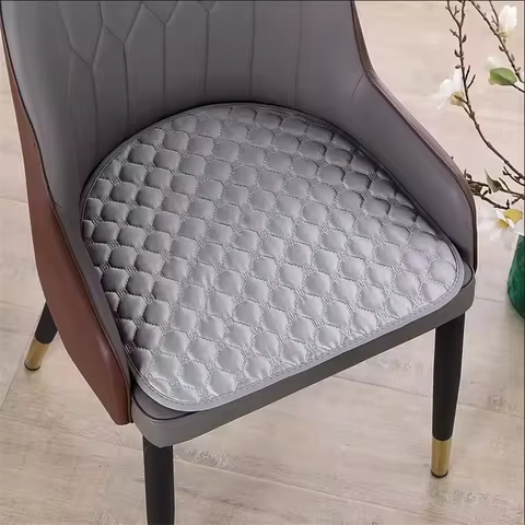 Grid Pattern Chair Cushion Four Season Universal Dining Chair Cushions Modern Hotel Decor Seat Mat Home Anti Slip Chair Cushion
