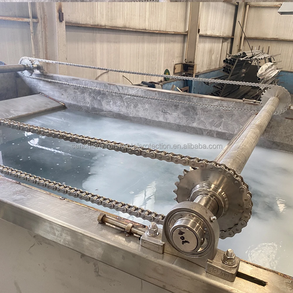 ODM OEM Nuovo sistema di riciclaggio dell'acqua Sistema di galleggiamento dell'aria disciolta Pretrattamento delle acque reflue Rimozione TSS