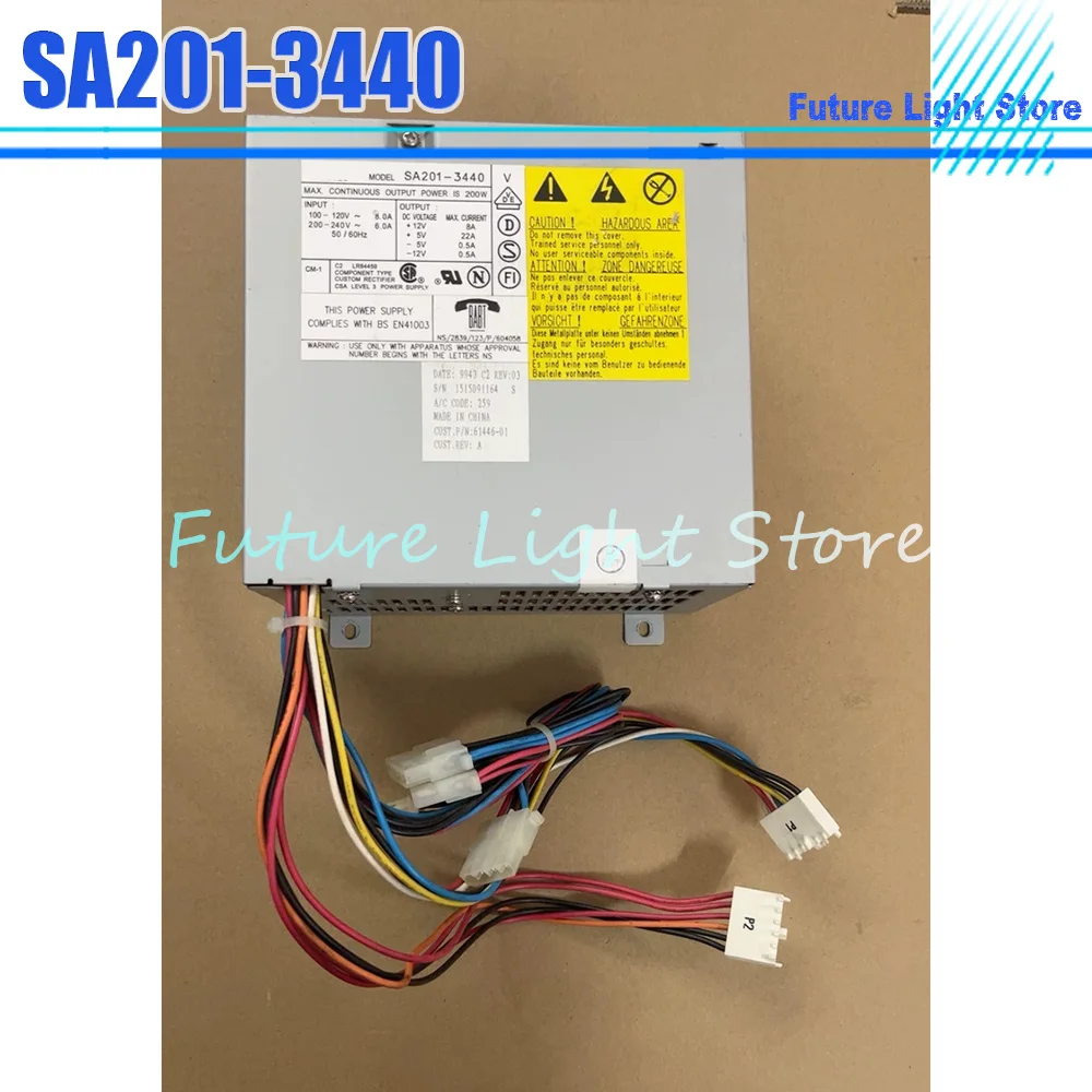 SA201-3440 200W Industrial Computer Power Supply 61446-01