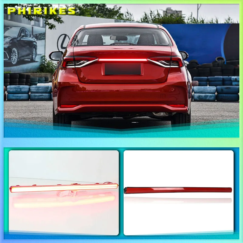 

LED rear bumper lights for Toyota Corolla 2019 2020 tail light daylight+brake+turn signal lamp three functions