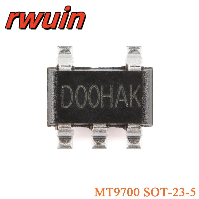 100pcs/20Pcs MT9700 SOT-23-5 80mΩ Adjustable Fast Response Current Limiting Distribution Switch Chip