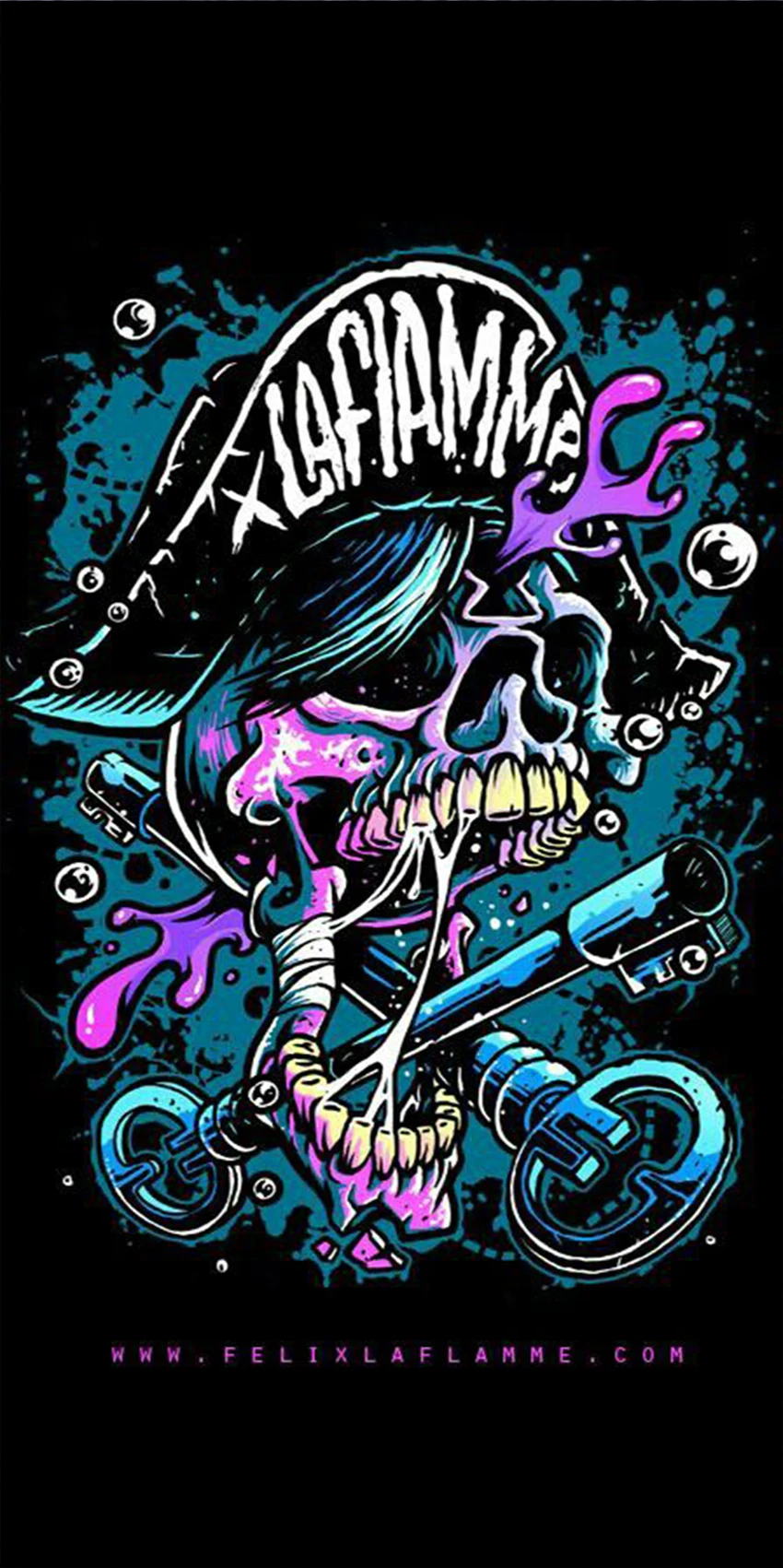 القراصنة واحدة الأرجواني العين نمط سكوتر كهربائي المضادة للانزلاق ملصق الصنفرة سكيت شريط لحام ورقة 60*30 سنتيمتر