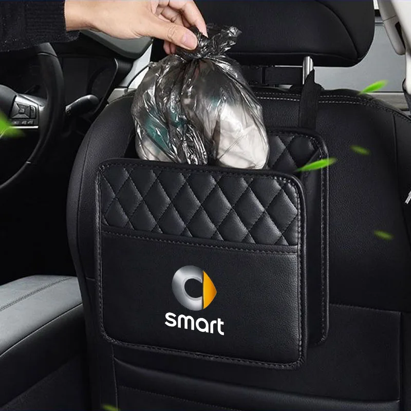 Car Backseat Large Capacity Storage Bag Automobile protection Interior For Mercedes Smart Fortwo Forfour 450 451 453 Accessories